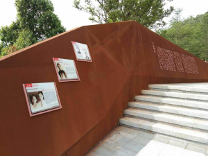 铜仁耐候钢挡土墙